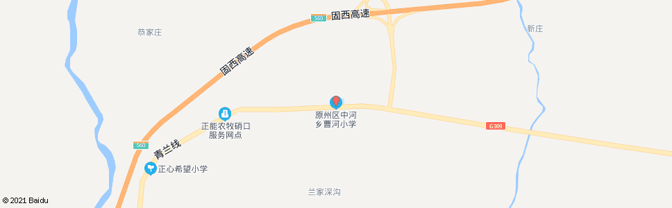 固原曹河小学_公交站地图_固原公交_妙搜公交查询2024