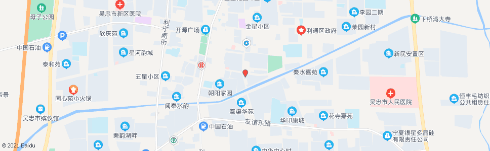 吴忠金屋大厦_公交站地图_吴忠公交_妙搜公交查询2024