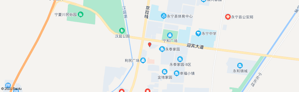 银川永宁县北苑小区_公交站地图_银川公交_妙搜公交查询2024