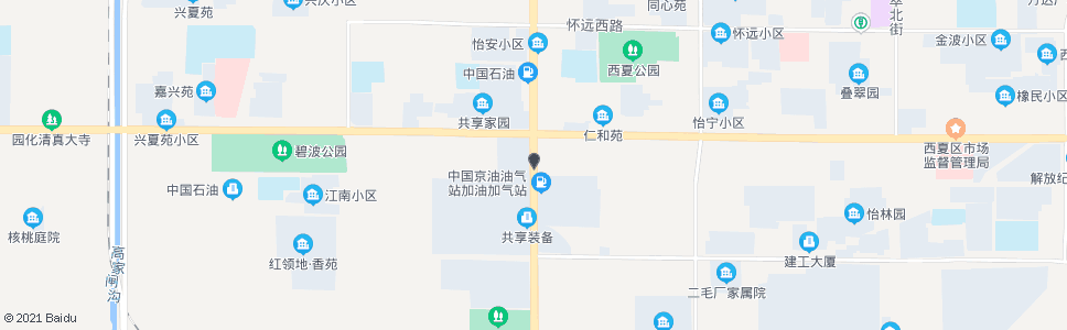 银川文昌街北京路口_公交站地图_银川公交_妙搜公交查询2024