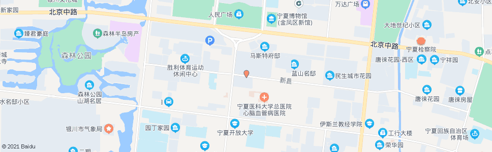 银川新昌路宁安街口_公交站地图_银川公交_妙搜公交查询2024