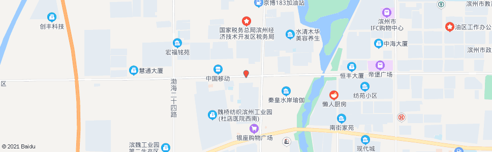 滨州杜店北街_公交站地图_滨州公交_妙搜公交查询2024