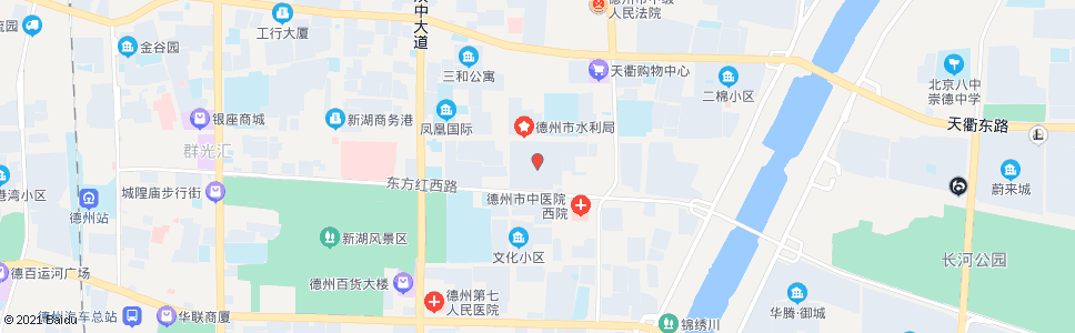 德州东方家园_公交站地图_德州公交_妙搜公交查询2024