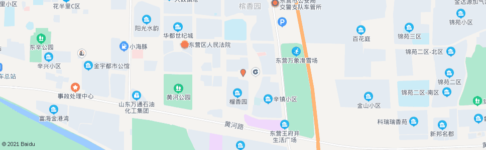 东营景明水产旗舰店_公交站地图_东营公交_妙搜公交查询2024