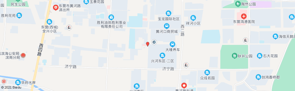 东营现河生活区_公交站地图_东营公交_妙搜公交查询2025