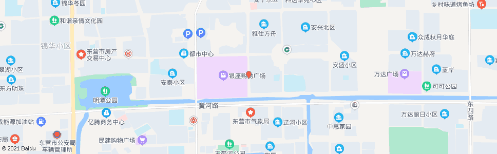 东营安慧南区西门_公交站地图_东营公交_妙搜公交查询2025