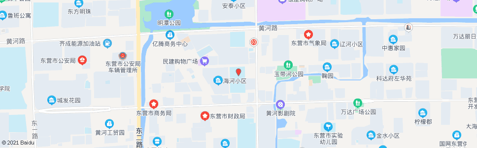 东营市实验中学_公交站地图_东营公交_妙搜公交查询2025