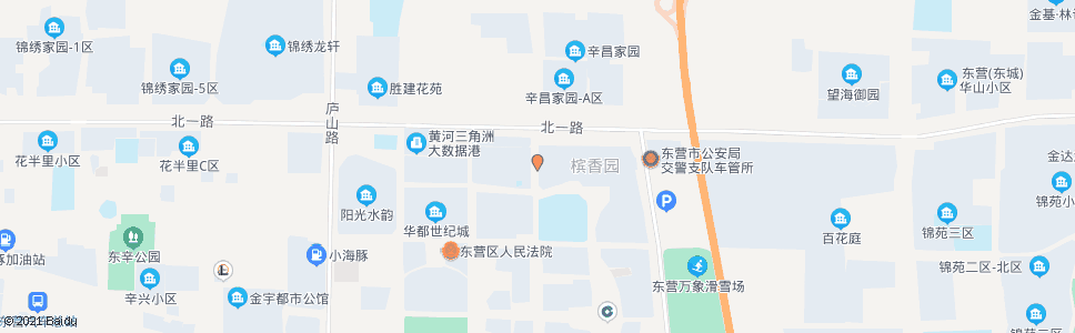 东营槟香园小区_公交站地图_东营公交_妙搜公交查询2024