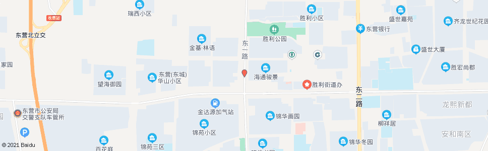 东营海通骏景西门_公交站地图_东营公交_妙搜公交查询2025