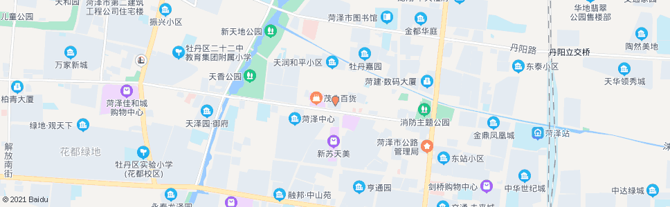 菏泽和平大酒店_公交站地图_菏泽公交_妙搜公交查询2024