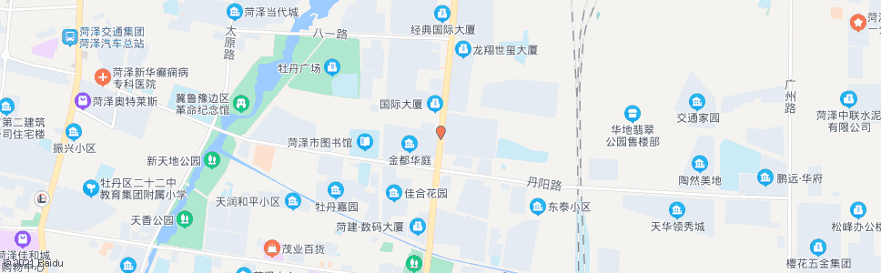 菏泽上海大众4S店_公交站地图_菏泽公交_妙搜公交查询2024