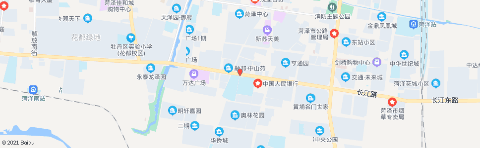 菏泽市实验小学南校区_公交站地图_菏泽公交_妙搜公交查询2024