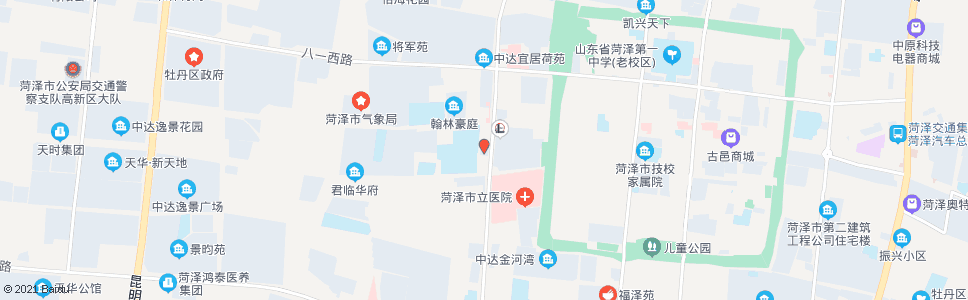 菏泽市卫生局_公交站地图_菏泽公交_妙搜公交查询2024