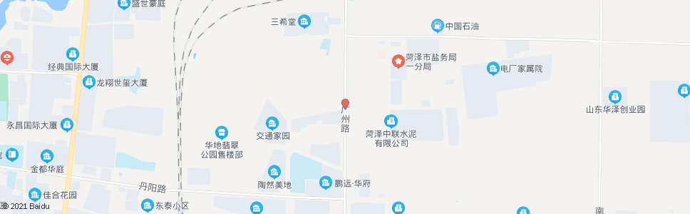 菏泽田屯_公交站地图_菏泽公交_妙搜公交查询2024