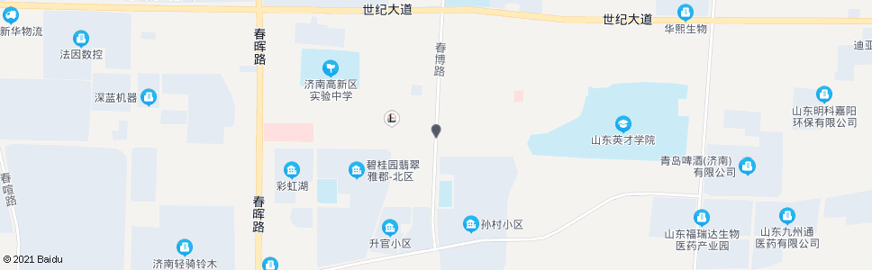 济南孙村_公交站地图_济南公交_妙搜公交查询2024