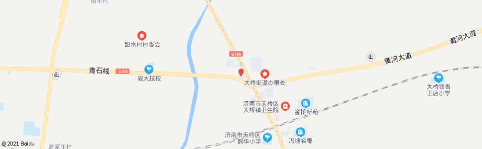 济南马家店北_公交站地图_济南公交_妙搜公交查询2025