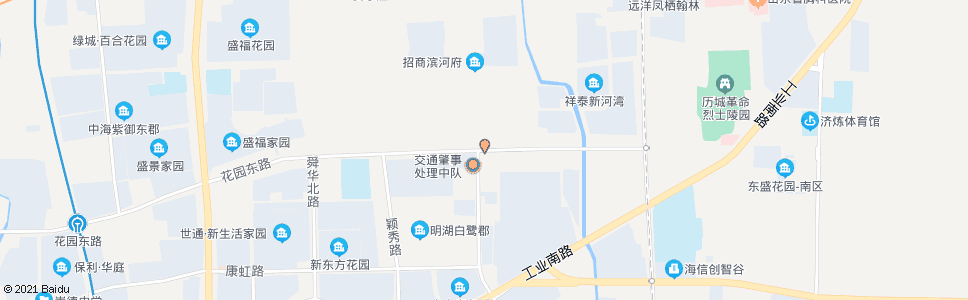 济南花园东路开拓路_公交站地图_济南公交_妙搜公交查询2025