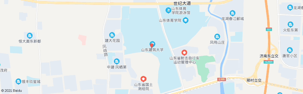 济南科学楼_公交站地图_济南公交_妙搜公交查询2025