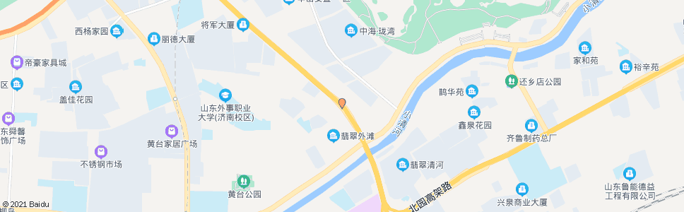 济南将军路荷花路_公交站地图_济南公交_妙搜公交查询2024