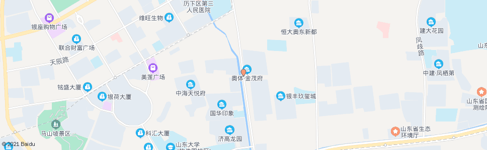 济南舜风路凤凰路_公交站地图_济南公交_妙搜公交查询2025