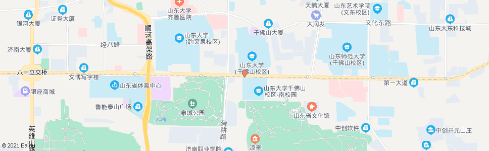 济南舜耕路(经十路)_公交站地图_济南公交_妙搜公交查询2025