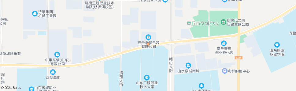 济南山东凯文学院_公交站地图_济南公交_妙搜公交查询2025