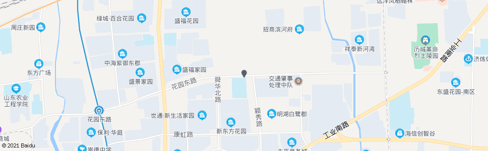 济南花园东路颖秀路_公交站地图_济南公交_妙搜公交查询2025