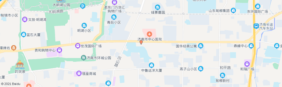 济南东郊饭店_公交站地图_济南公交_妙搜公交查询2024