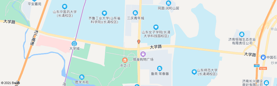 济南紫薇路大学路_公交站地图_济南公交_妙搜公交查询2024