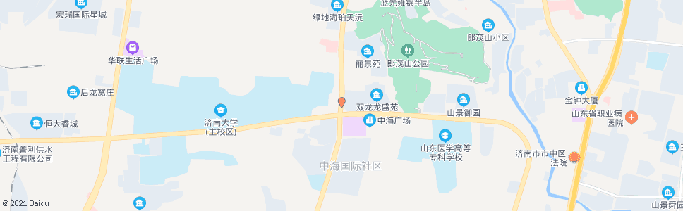 济南郎茂山路二环南路_公交站地图_济南公交_妙搜公交查询2025