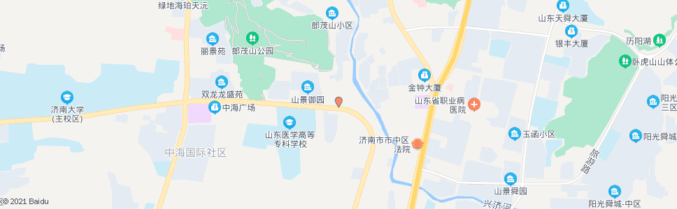 济南山景园小区_公交站地图_济南公交_妙搜公交查询2024