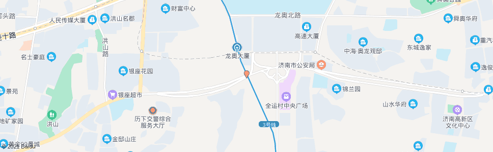 济南奥体西路(旅游路)_公交站地图_济南公交_妙搜公交查询2025