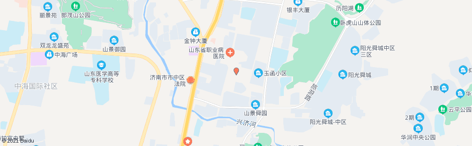 济南土屋路玉兴路_公交站地图_济南公交_妙搜公交查询2025