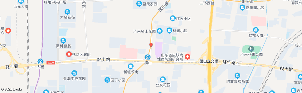 济南张庄路经十路_公交站地图_济南公交_妙搜公交查询2024