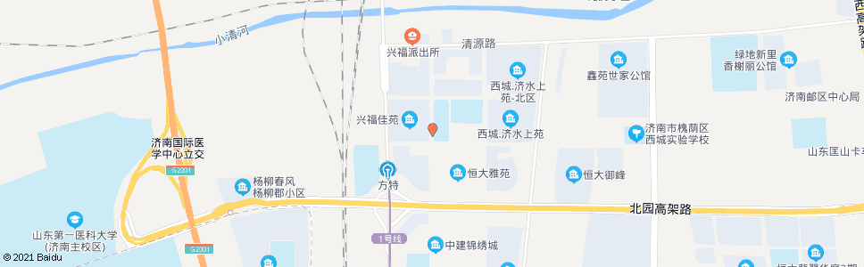 济南齐州路聊城路_公交站地图_济南公交_妙搜公交查询2025