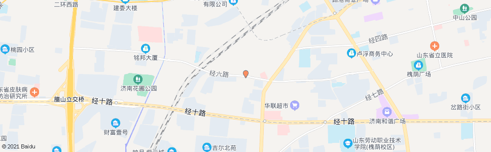 济南营市西街经六路_公交站地图_济南公交_妙搜公交查询2024