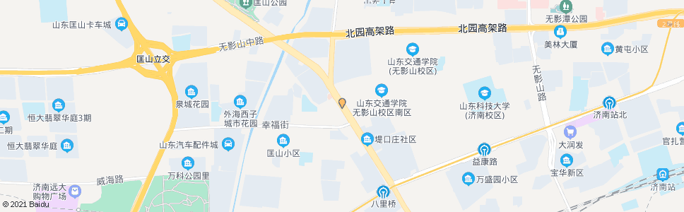 济南黄岗路济齐路_公交站地图_济南公交_妙搜公交查询2024