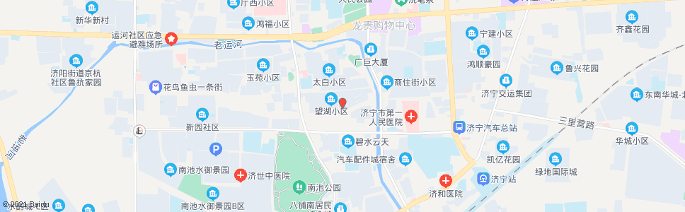 济宁普育小学_公交站地图_济宁公交_妙搜公交查询2024