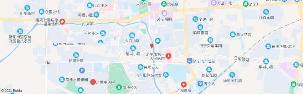 济宁小闸口_公交站地图_济宁公交_妙搜公交查询2024