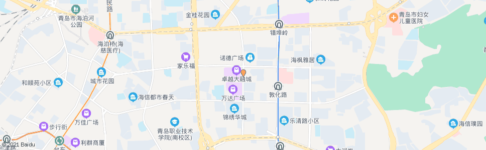 青岛连云港路_公交站地图_青岛公交_妙搜公交查询2025