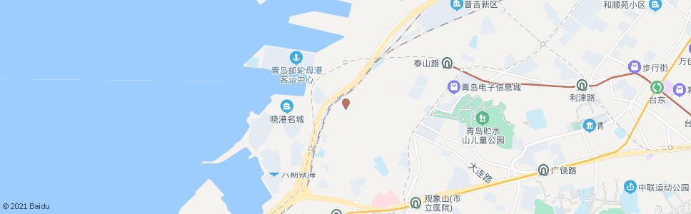 青岛馆陶路汽车站_公交站地图_青岛公交_妙搜公交查询2024