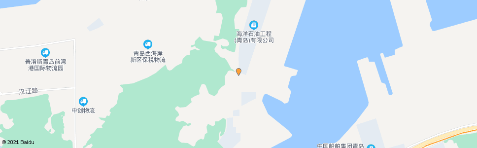 青岛中海油一号门_公交站地图_青岛公交_妙搜公交查询2024