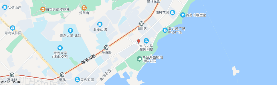 青岛世纪文华酒店(海江路)_公交站地图_青岛公交_妙搜公交查询2025