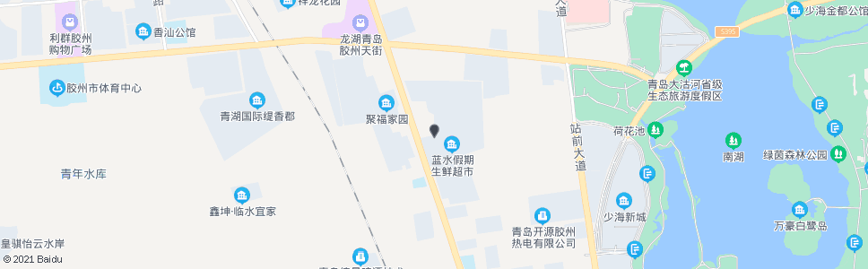 青岛路劲蓝水假期_公交站地图_青岛公交_妙搜公交查询2024