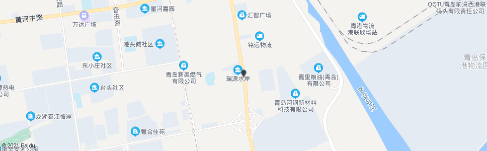 青岛青岛育仁医院西_公交站地图_青岛公交_妙搜公交查询2025