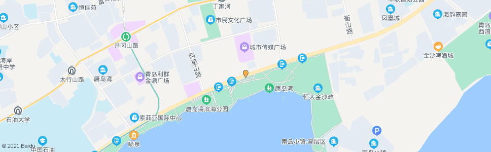 青岛滨海大道_公交站地图_青岛公交_妙搜公交查询2025