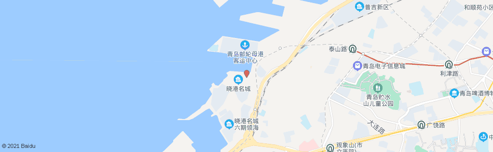 青岛长安路_公交站地图_青岛公交_妙搜公交查询2025