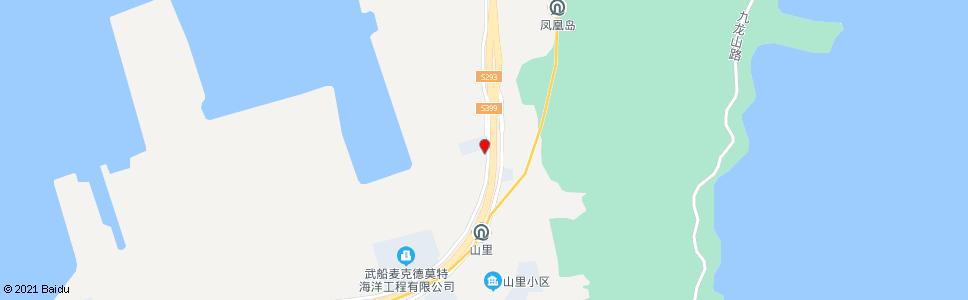 青岛北船重工东门_公交站地图_青岛公交_妙搜公交查询2025