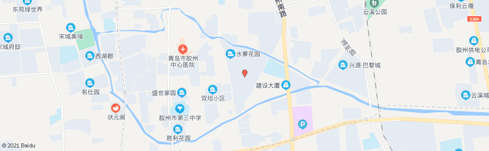 青岛水寨市场_公交站地图_青岛公交_妙搜公交查询2025