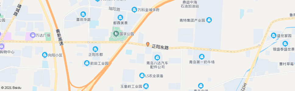 青岛玉皇岭北站_公交站地图_青岛公交_妙搜公交查询2025